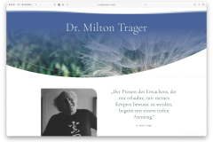 Dr. Milton Trager – Gründer der Trager-Körperarbeit